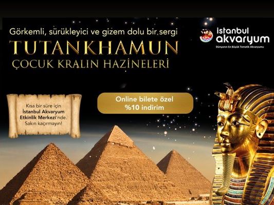 Tutankhamun Çocuk Kralın Hazineleri Sergisi